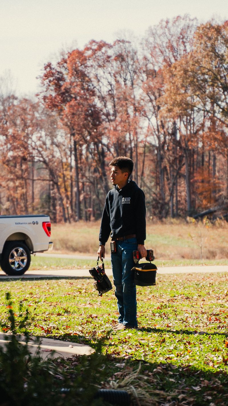 RAIR technician on site