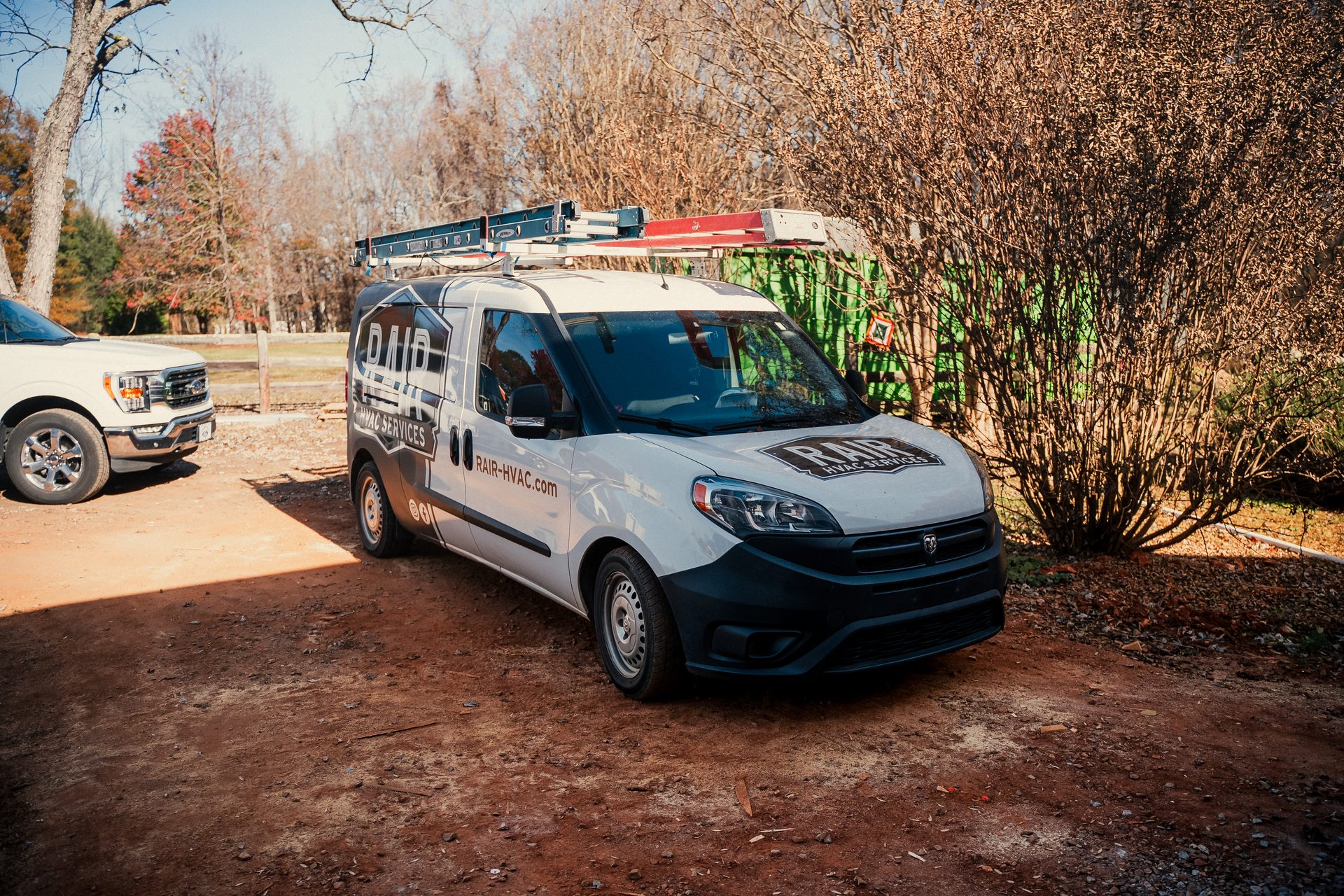 RAIR technician on service call